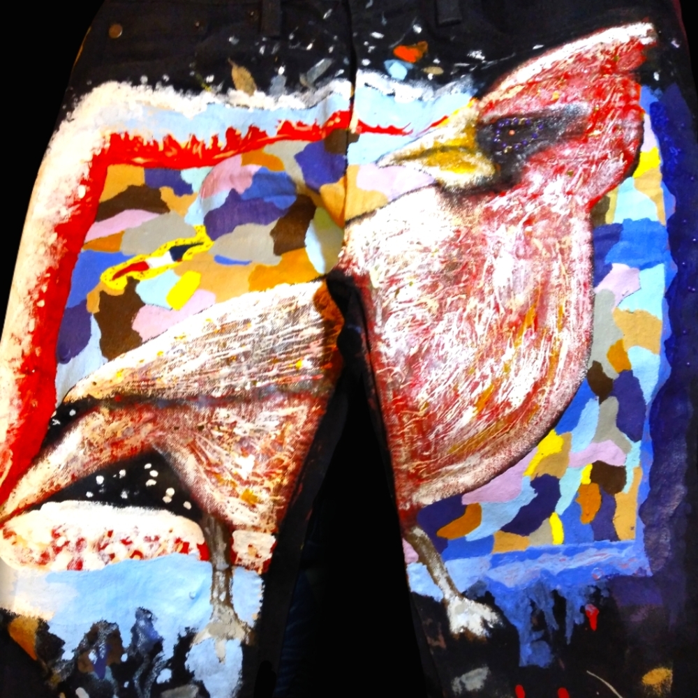 Levis "The Snow Cardinal" By Rose Drexler